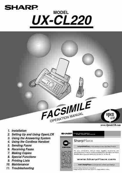GE Fax Machine UX-CL 220-page_pdf